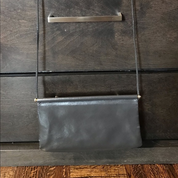 💜Dark Grey Purse/Agate Stone Necklace💜 - Picture 3 of 13